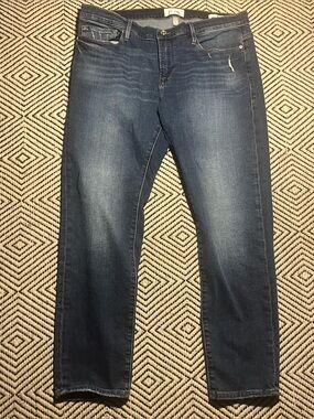 Dark Wash Frame Denim Le garçon jeans 31